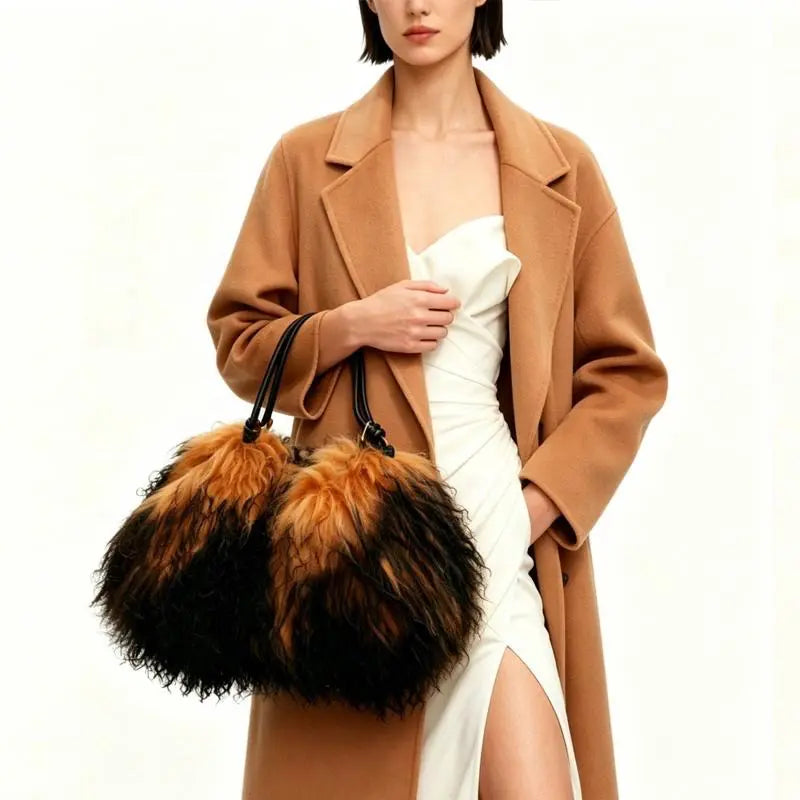 Ember Shearling Bag